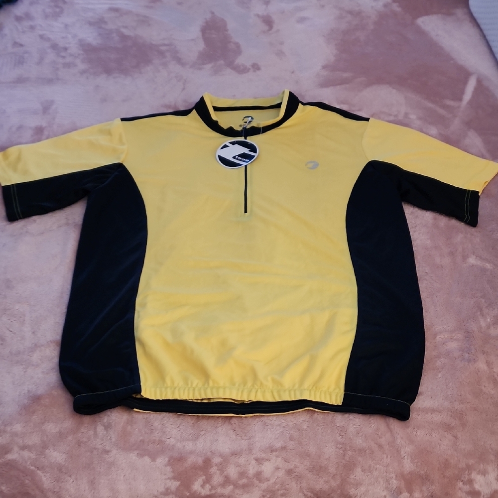 Svenskt Tenn Yellow and Black Polo Shirt